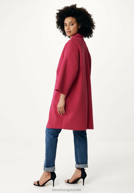 XV8H6113 nők Mexx túlméretezett kabát rózsaszín
