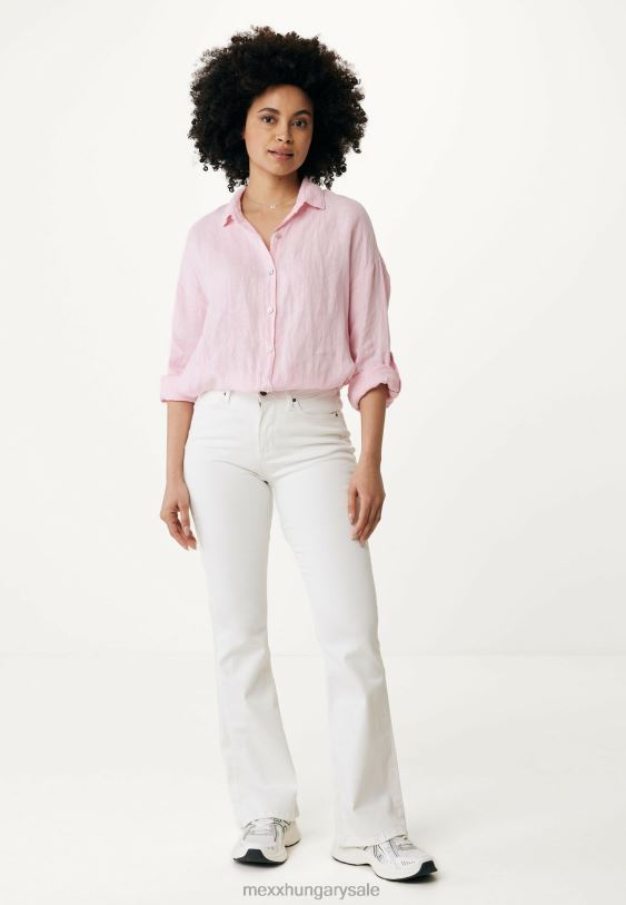 XV8H6116 nők Mexx gomb át blúz rózsaszín