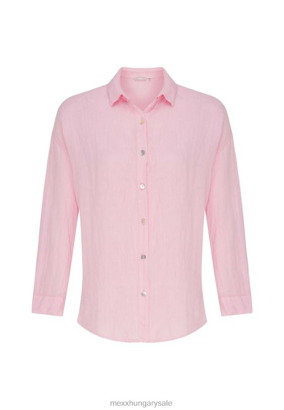 XV8H6116 nők Mexx gomb át blúz rózsaszín