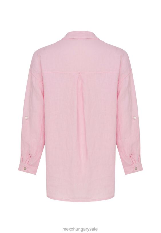 XV8H6116 nők Mexx gomb át blúz rózsaszín