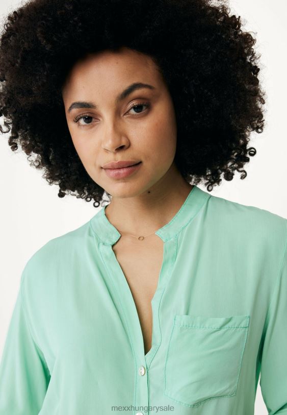 XV8H6118 nők Mexx blúz aqua zöld
