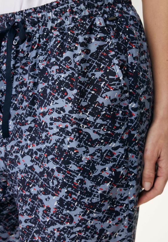 XV8H6122 nők Mexx széles szárú nadrág kék