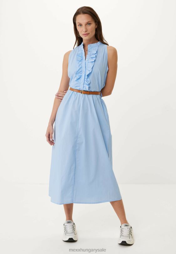 XV8H6124 nők Mexx maxi ruha baba kék