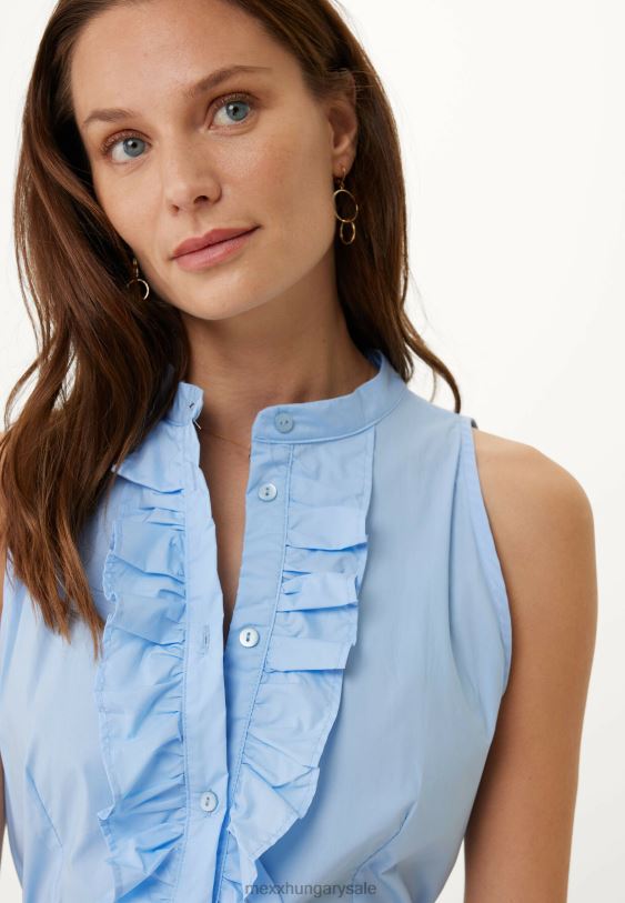 XV8H6124 nők Mexx maxi ruha baba kék