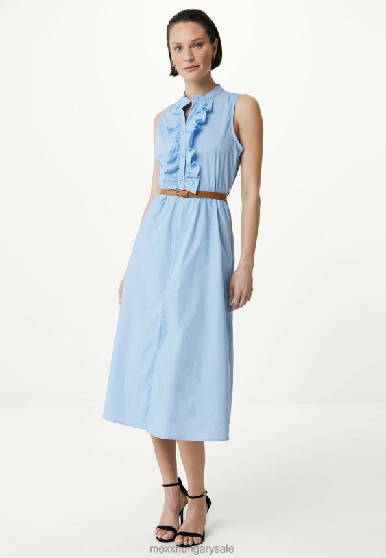 XV8H6124 nők Mexx maxi ruha baba kék