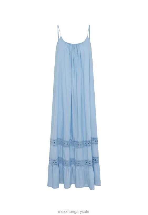 XV8H6126 nők Mexx maxi ruha baba kék