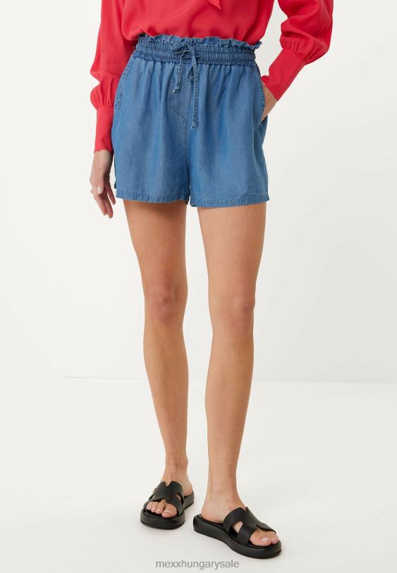 XV8H6130 nők Mexx farmer rövidnadrág közepes kék
