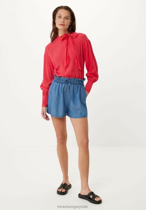 XV8H6130 nők Mexx farmer rövidnadrág közepes kék