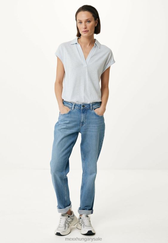 XV8H6132 nők Mexx rövid ujjú póló baba kék