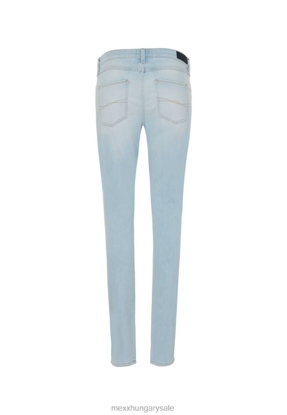 XV8H6135 nők Mexx jemma derékközép/slim farmer kék