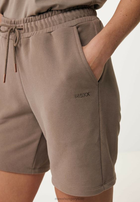 XV8H6139 nők Mexx rövid jogging nadrág barna