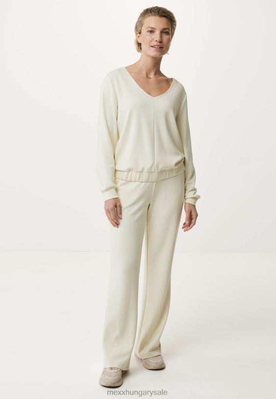 XV8H6143 nők Mexx törtfehér pulóver bézs