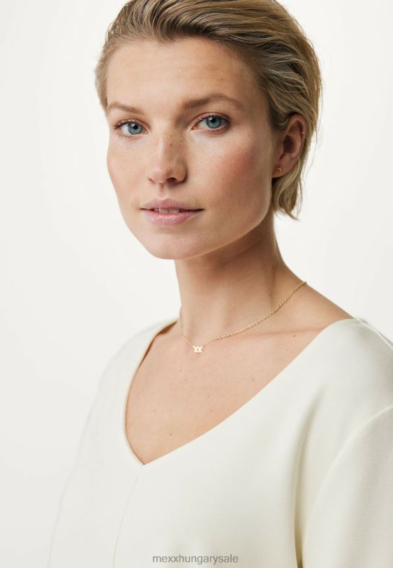 XV8H6143 nők Mexx törtfehér pulóver bézs