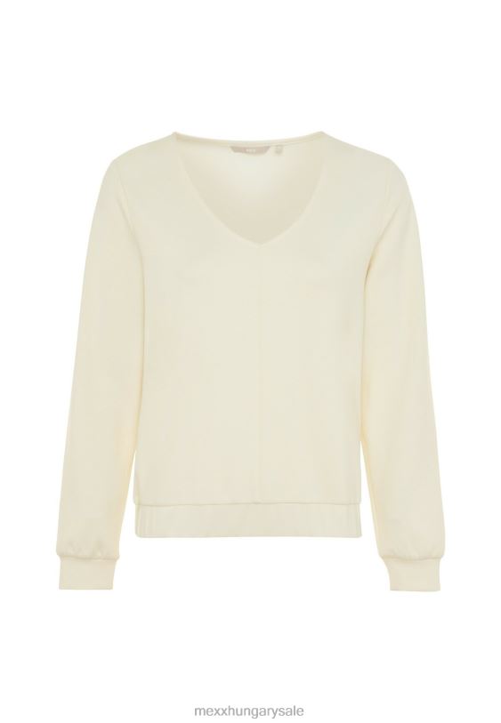 XV8H6143 nők Mexx törtfehér pulóver bézs