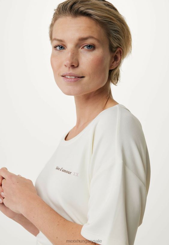 XV8H6144 nők Mexx törtfehér ruha bézs