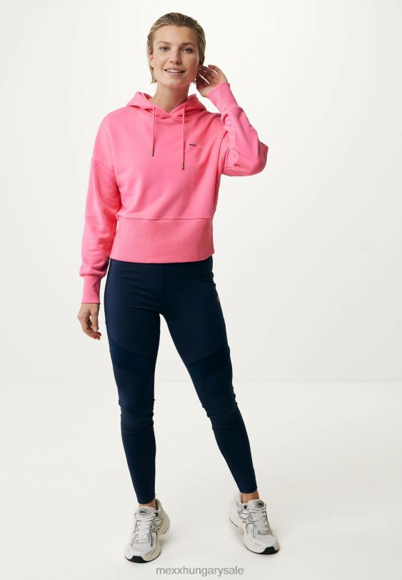 XV8H6151 nők Mexx kapucnis pulóver neon rózsaszín