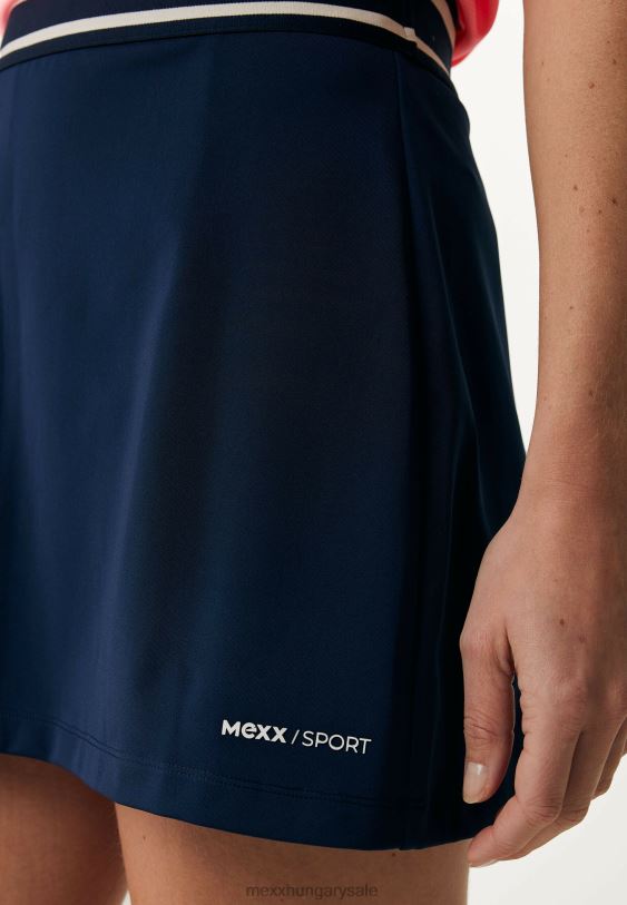 XV8H6152 nők Mexx teniszszoknya sötétkék kék