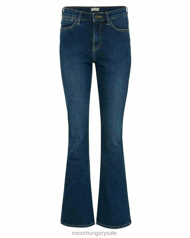 XV8H6155 nők Mexx evy magas derekú farmer sötét kék