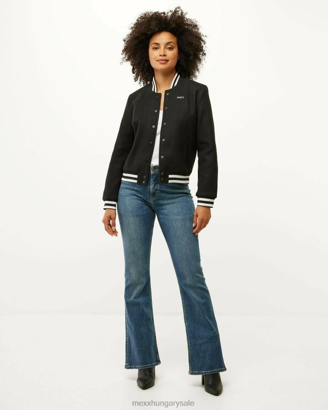 XV8H6156 nők Mexx bomber dzseki fekete schwarz