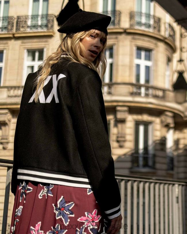 XV8H6156 nők Mexx bomber dzseki fekete schwarz