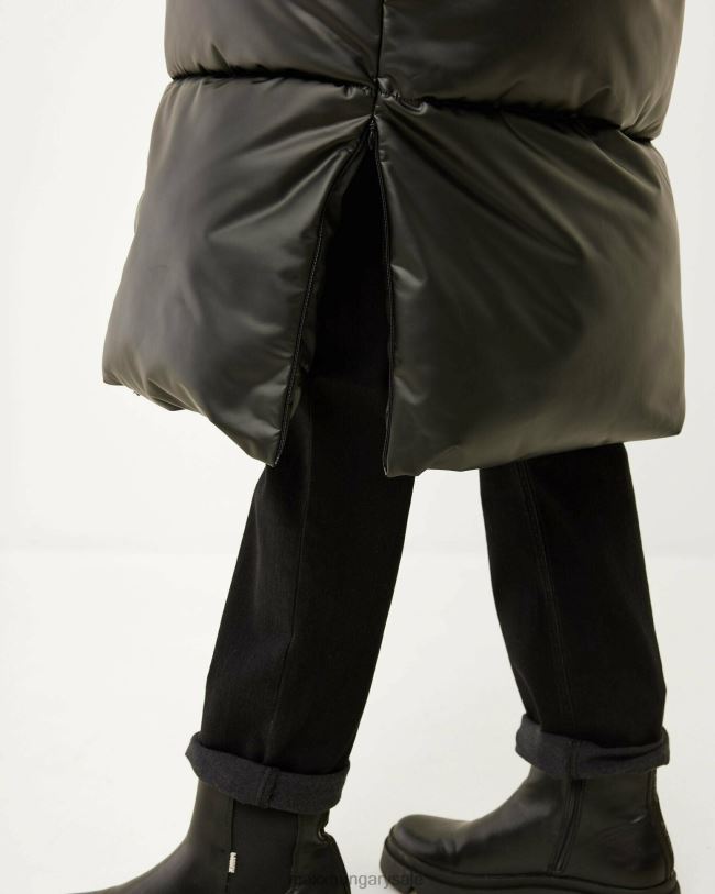 XV8H6157 nők Mexx pufi kabát fekete schwarz