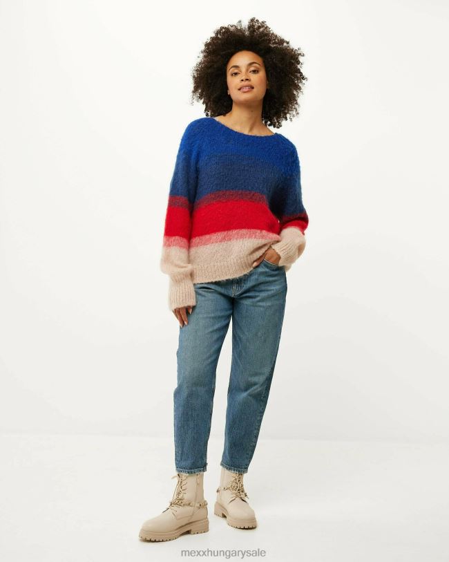 XV8H6159 nők Mexx kötött pulóver sötét kék