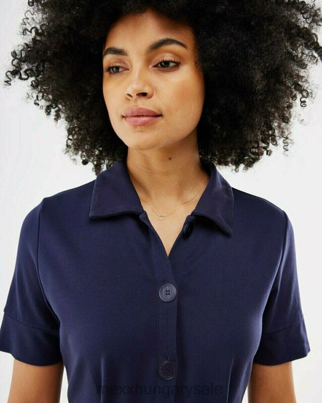 XV8H6169 nők Mexx blúz ruha sötétkék kék