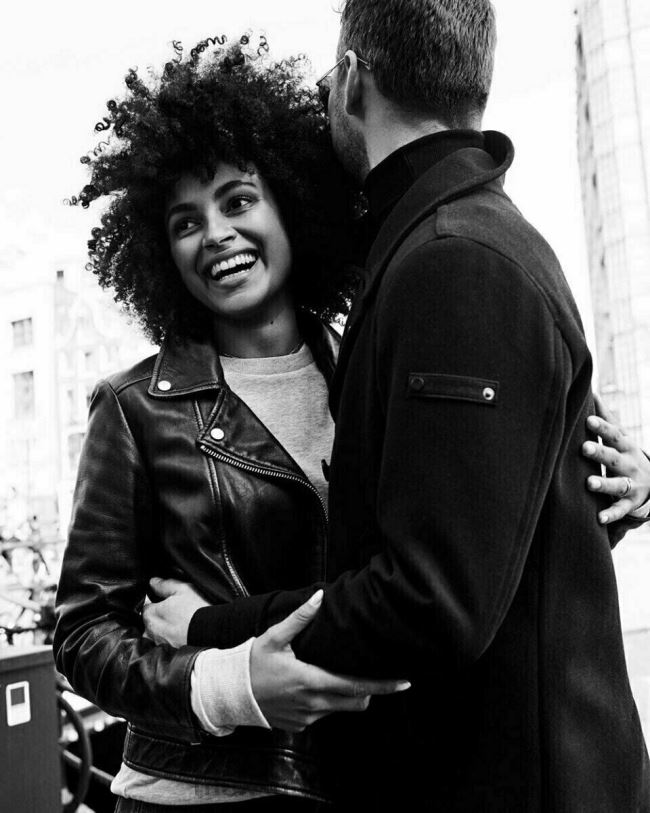 XV8H6171 nők Mexx milou bőrkabát fekete schwarz