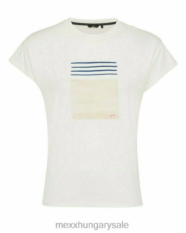 XV8H6172 nők Mexx póló le fehér
