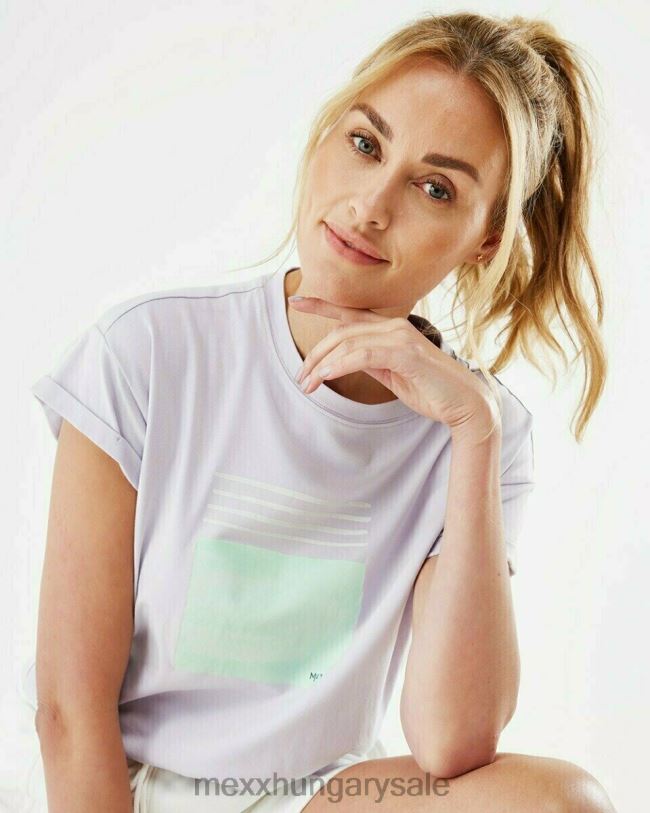 XV8H6174 nők Mexx póló lila lila