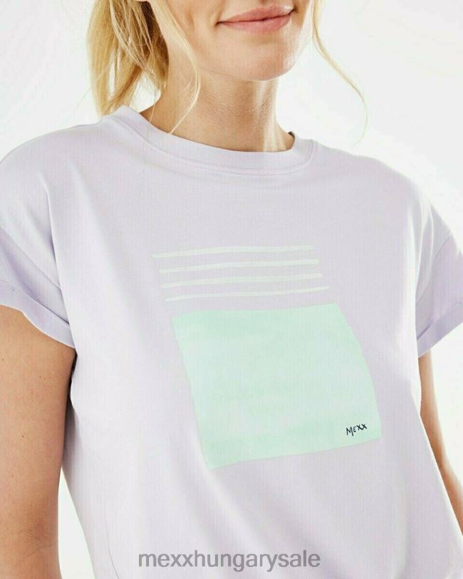 XV8H6174 nők Mexx póló lila lila