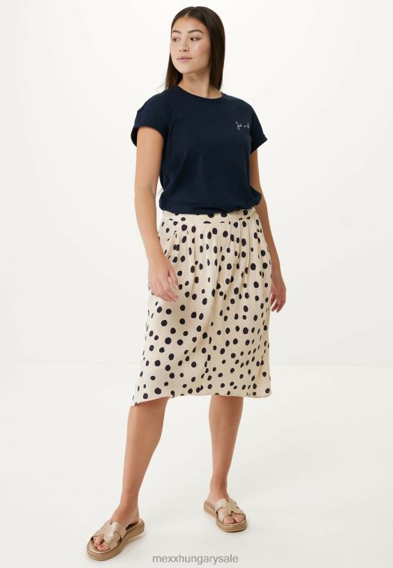 XV8H618 nők Mexx rakott szoknya bézs