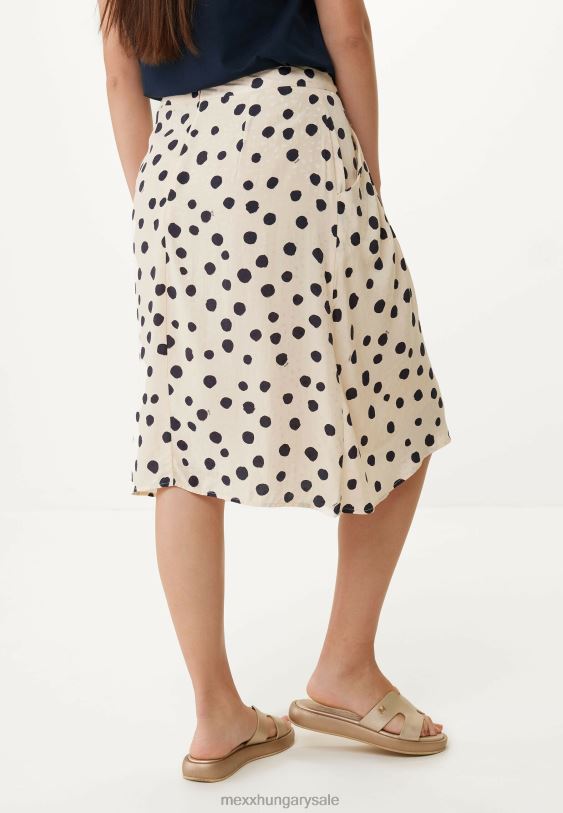 XV8H618 nők Mexx rakott szoknya bézs