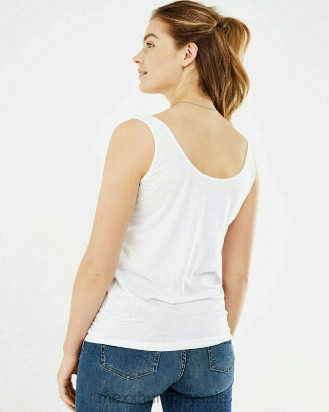 XV8H6180 nők Mexx roos tanktop fehér