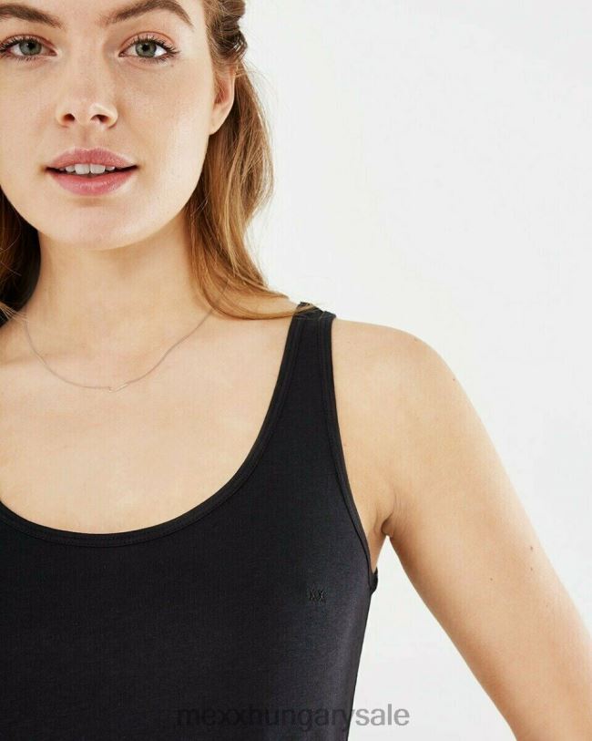 XV8H6182 nők Mexx roos tanktop fekete schwarz