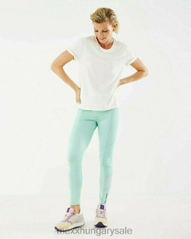 XV8H6184 nők Mexx rövid ujjú törtfehér póló fehér