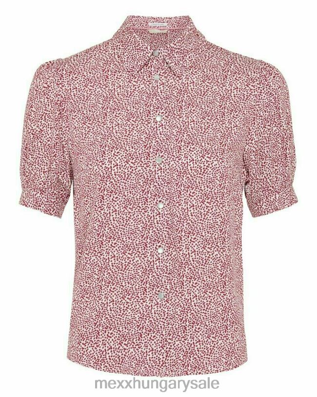 XV8H6185 nők Mexx rövid ujjú blúz fukszia rózsaszín