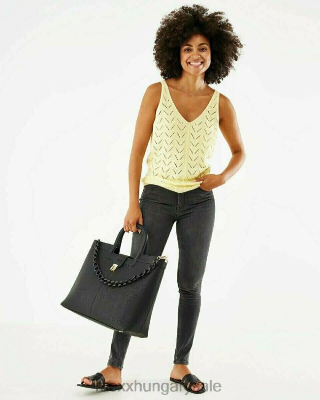 XV8H6186 nők Mexx trikó sárga