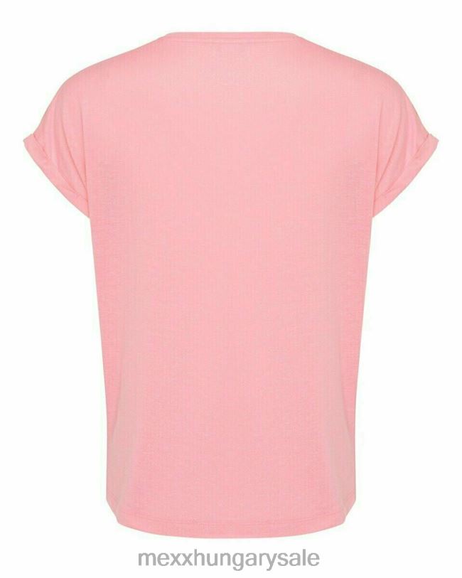 XV8H6187 nők Mexx V-nyakú póló rózsaszín