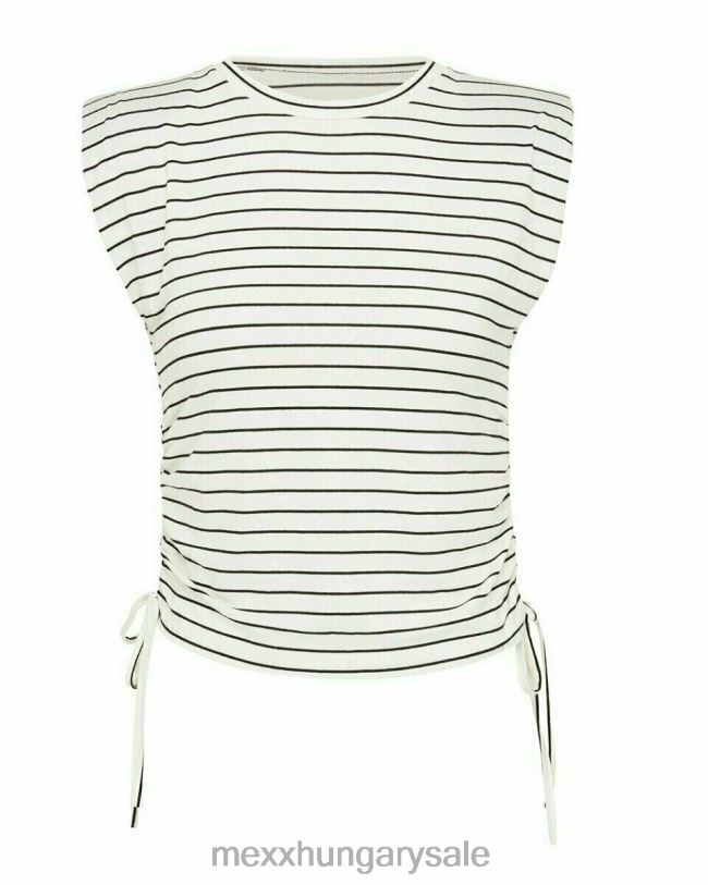 XV8H6188 nők Mexx csíkos felső kék fehér