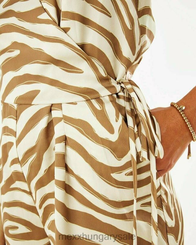 XV8H6190 nők Mexx jumpsuit homok bézs