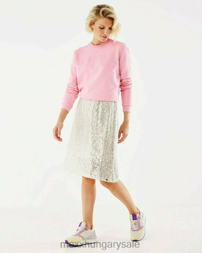 XV8H6195 nők Mexx flitteres szoknya Arany