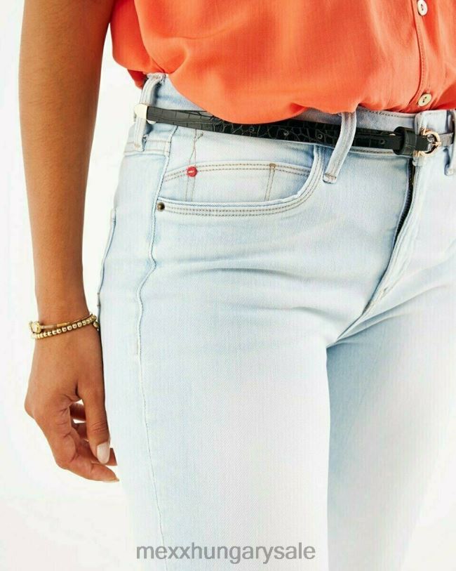 XV8H6197 nők Mexx jenna mid waist farmer sky kék