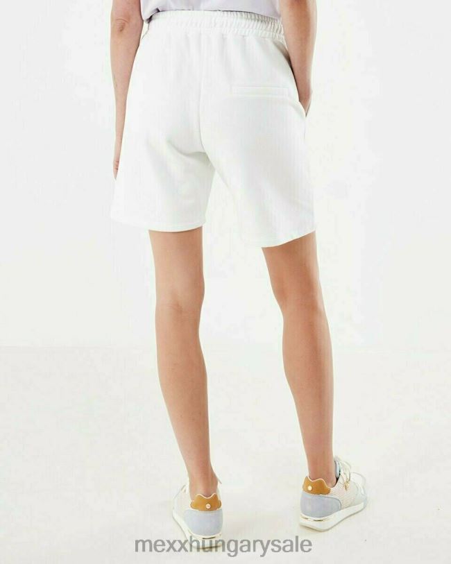 XV8H6207 nők Mexx izzadság rövid törtfehér fehér