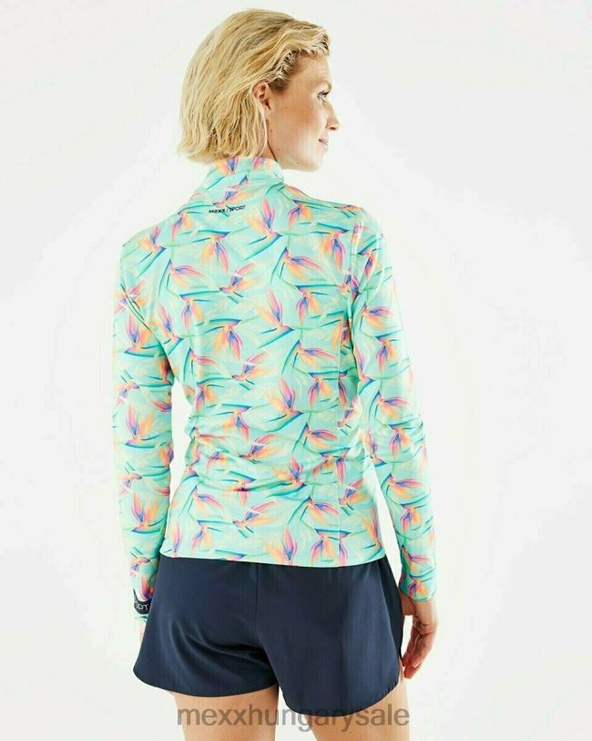 XV8H6209 nők Mexx cipzáras kardigán világos menta zöld