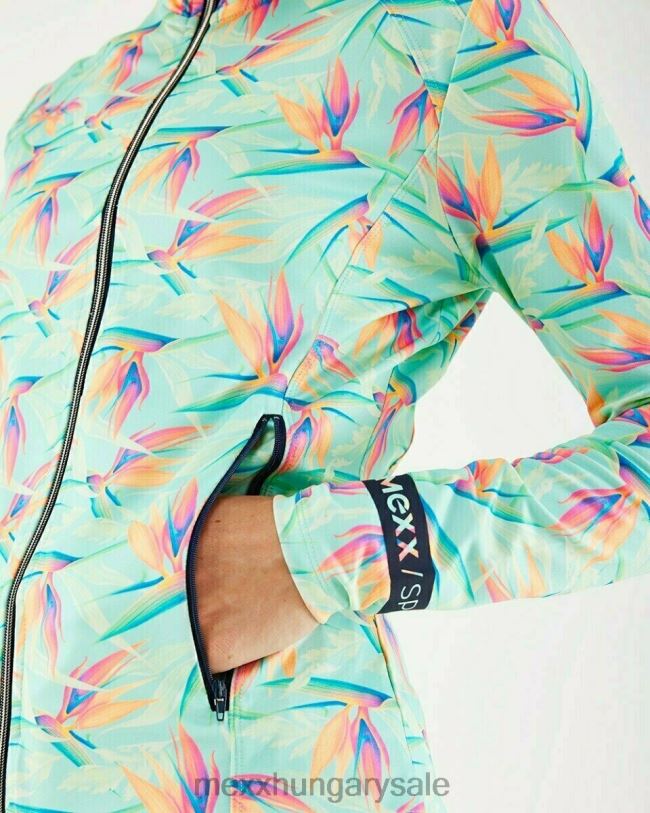 XV8H6209 nők Mexx cipzáras kardigán világos menta zöld