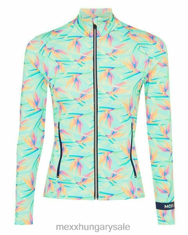 XV8H6209 nők Mexx cipzáras kardigán világos menta zöld