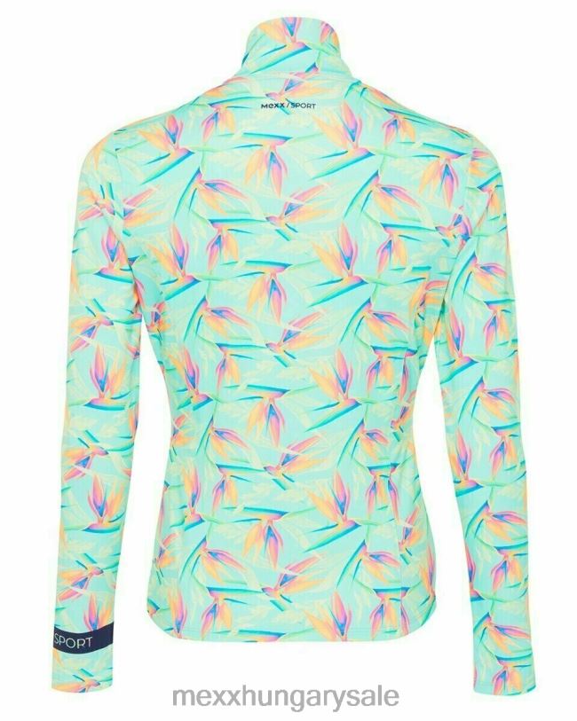 XV8H6209 nők Mexx cipzáras kardigán világos menta zöld