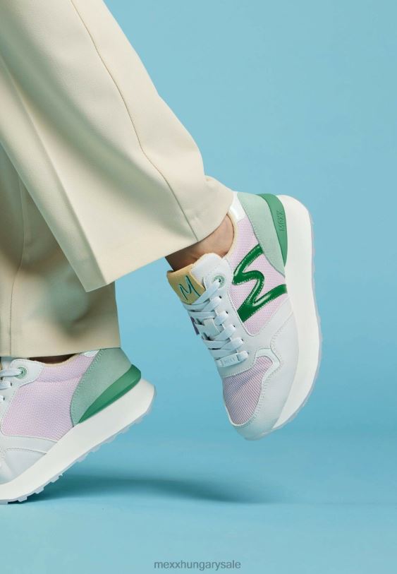 XV8H6229 nők Mexx tornacipő juju fehér zöld