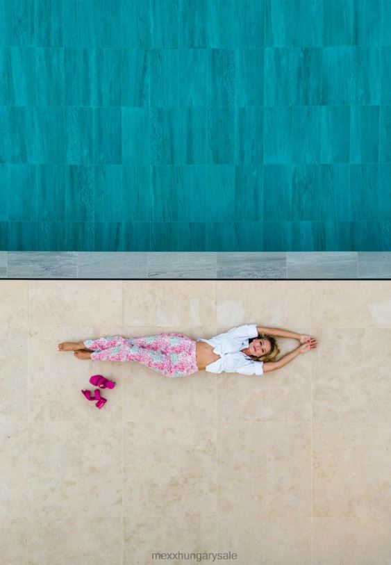 XV8H623 nők Mexx széles szárú nadrág rózsaszín